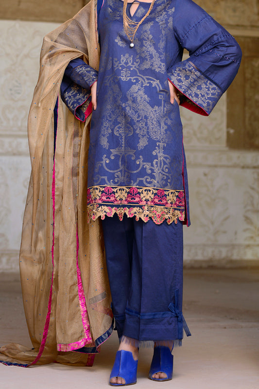 Blue 2 Piece Stitched - ALP-434