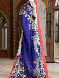 Grey Silk 3 Piece Stitched - ALP-3PS-426