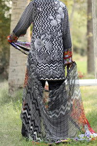 Black 3 Piece Stitched - ALP-457