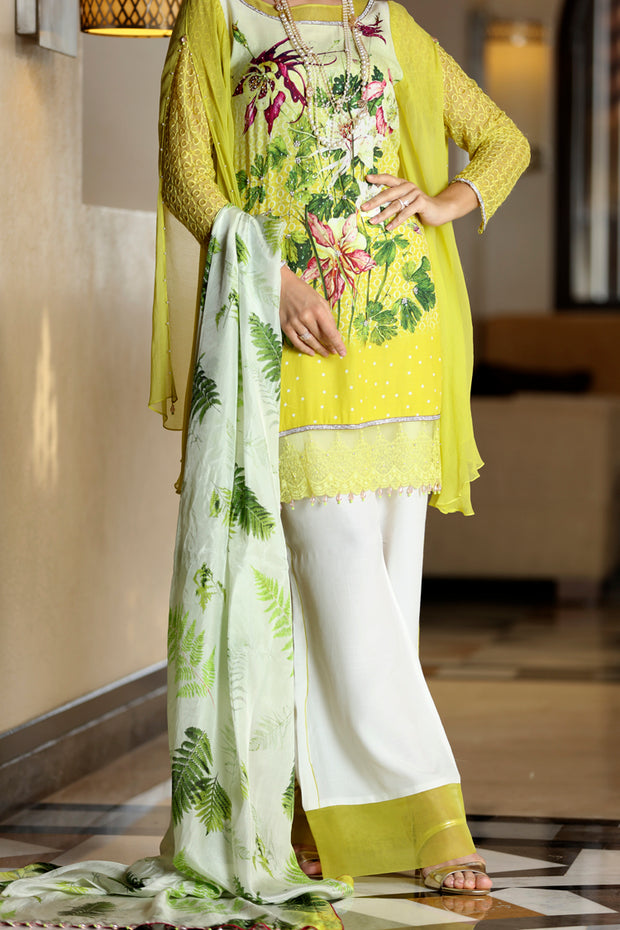 Yellow 3 Piece Stitched - ALP-3PS-558