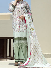 Natural Cambric 3Pc Stitched - ALP-579