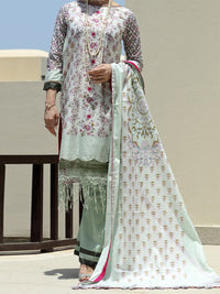 Natural Cambric 3Pc Stitched - ALP-579