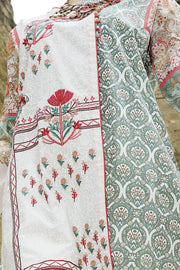 Mint Green Lawn 3 Piece Stitched - ALP-670