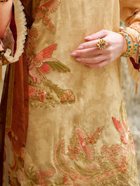 Natural Lawn 3Pc Stitched - ALP-682