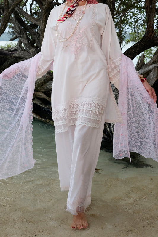 Pink Lawn 3 Piece Unstitched - ALP-706