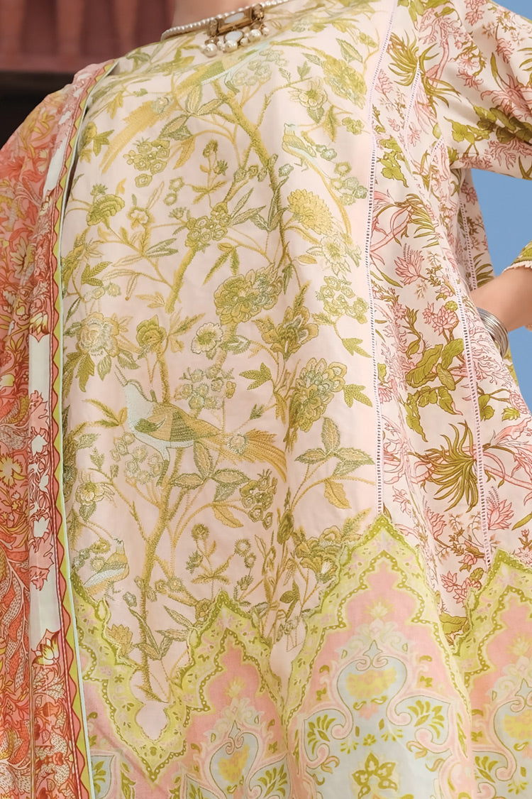 Ivory Lawn 3Pc Stitched - ALP-727