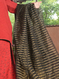 Red Jacquard 3Pc Stitched - ALP-732