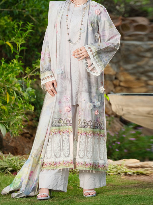 Lilac Cambric 2Pc Unstitched - ALP-765