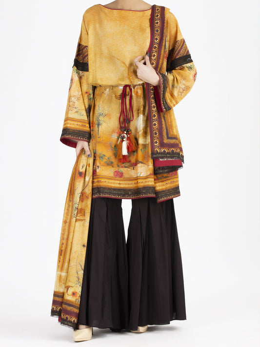 Yellow Lawn 2 Piece Unstitched - ALP-2PS-864