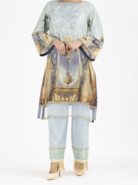 Grey Lawn 2 Piece Unstitched - ALP-2PS-873