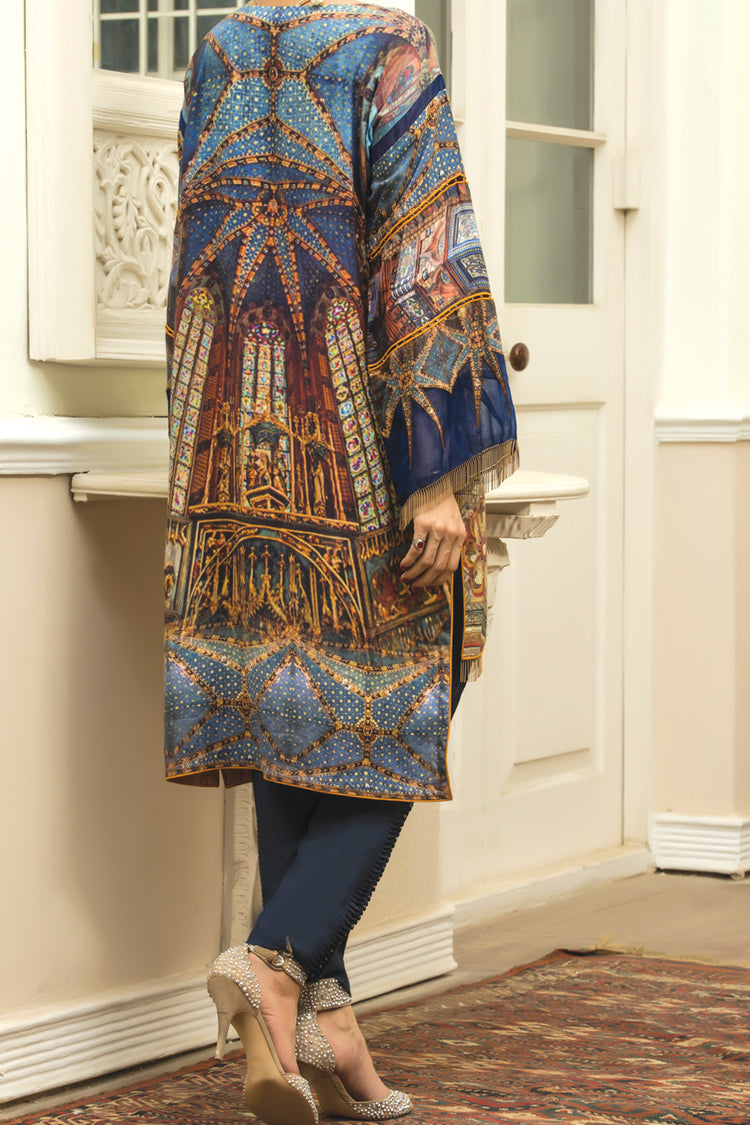 Blue Tensil Tunic - LK-538