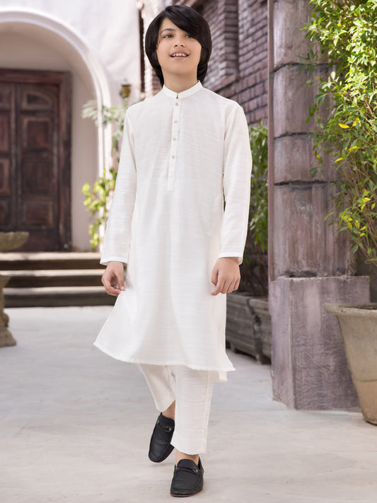 White Kurta Trouser - ALT-KT-001