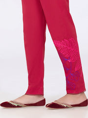Red Dyed Girl Trouser - ALT-T-1008