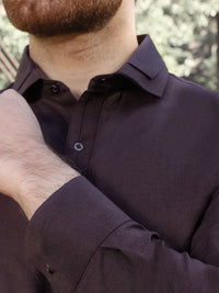 Purple Blended Kameez Shalwar - ALWA-KS-170