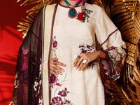 Beige Karandi 3Pc Stitched - AWP-3PS-279