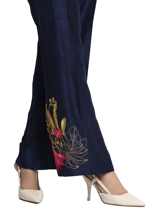 Blue Women Trouser - AL-T-492