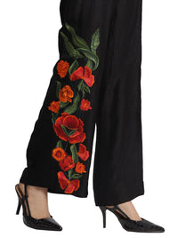 Black Women Trouser - AL-T-491
