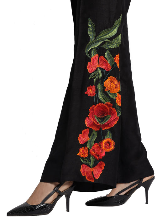 Black Women Trouser - AL-T-491