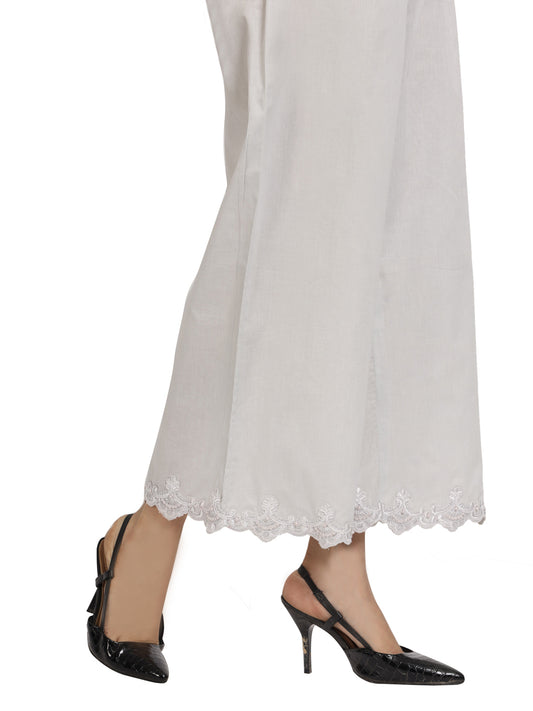 Light Grey Women Trouser - AL-T-499