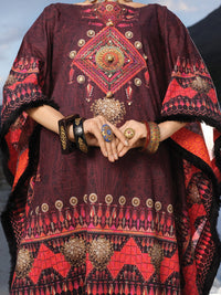 Purple Cambric Tunic - LK-234