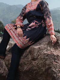 Black Cambric Tunic - AWP-LK-301