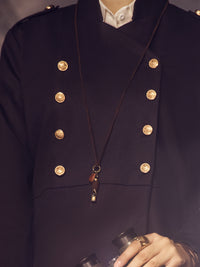 Navy Blue Twill Cotton Jacket - AWP-JT-381