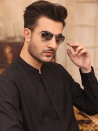 Black Kurta Shalwar - AL-KS-2627