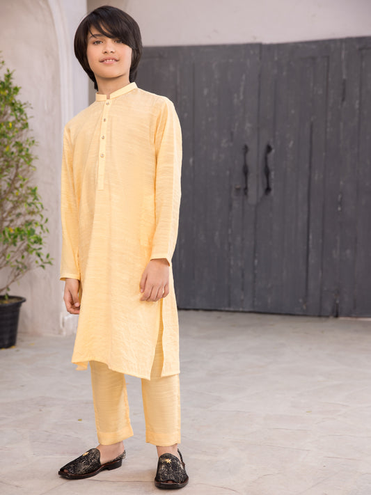 Yellow Kurta Trouser - ALT-KT-004
