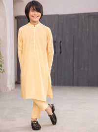 Yellow Kurta Trouser - ALT-KT-004