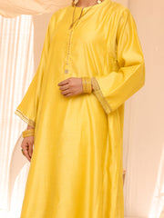 Yellow Modal 2 Piece Stitched - ALCR-2PS-LKS-1057