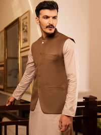 Brown Suiting Waistcoat - AL-WC-379