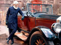 Navy Blue Taflon Rayon Waistcoat - AL-WC-462